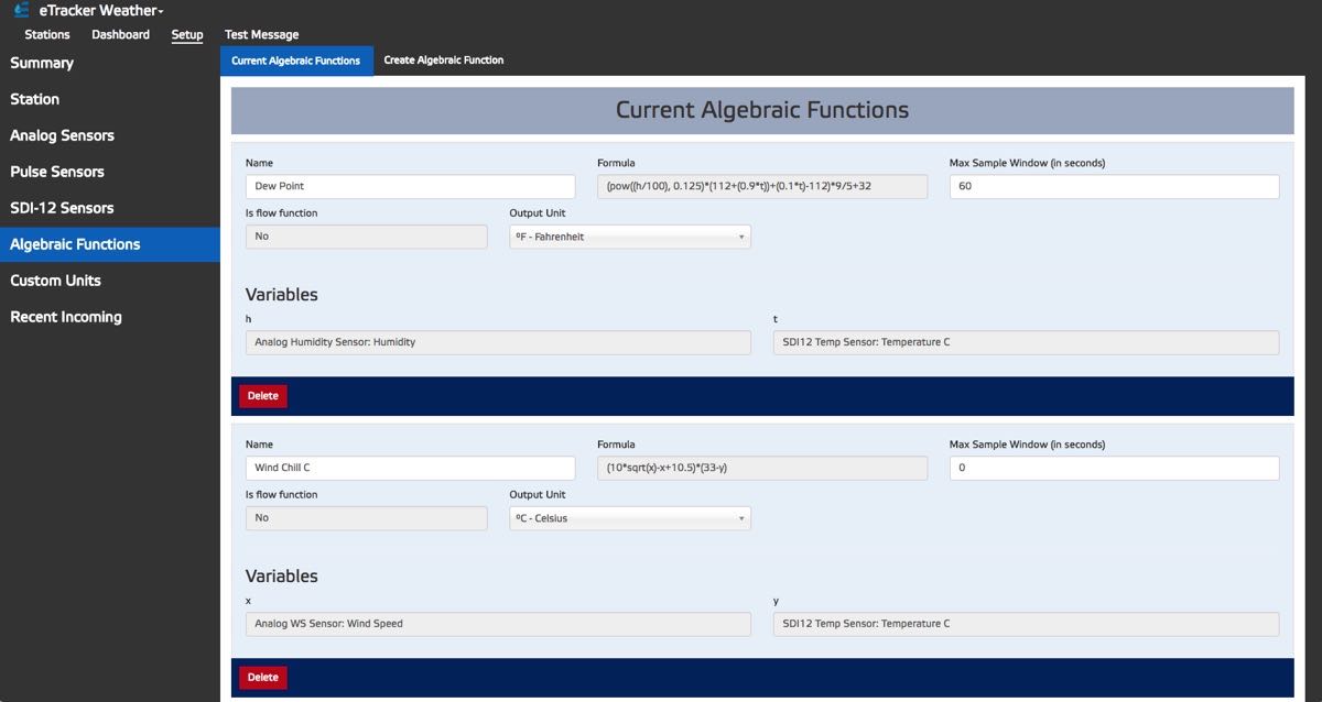 Stevens-connect algebraic equations